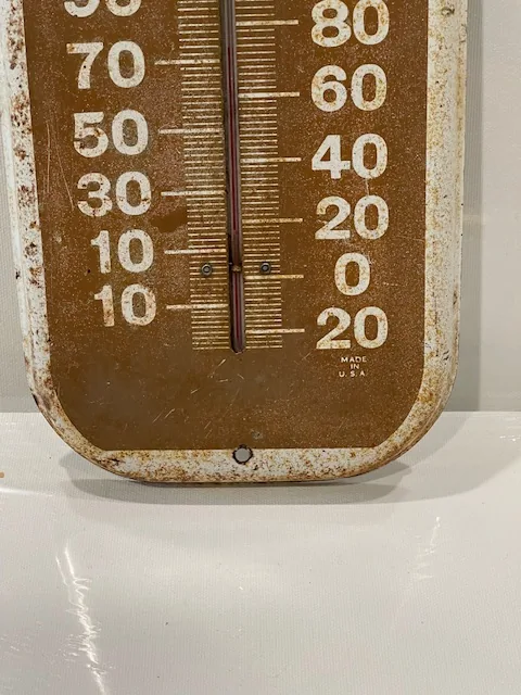 Vintage Honey Bee Sweet Snuff 16 Inch Thermometer view 4