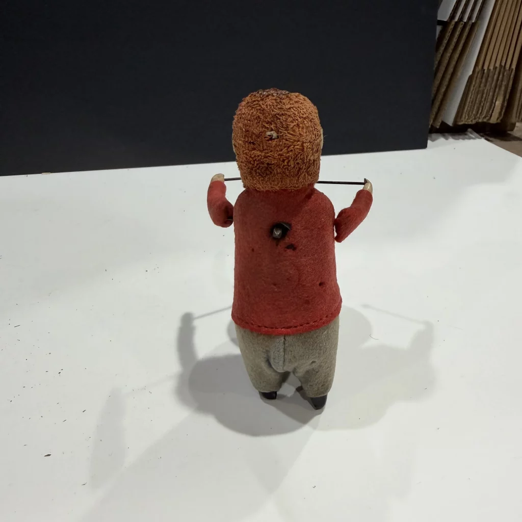 Vintage 1930s Germany Schuco Wind Up Man Playing Violin view 4