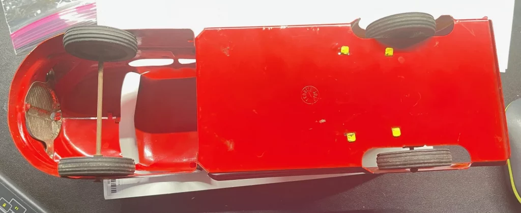 Vintage 1930s Wyandotte Pressed Steel Toy Towing Wrecker, 13 Inch view 5