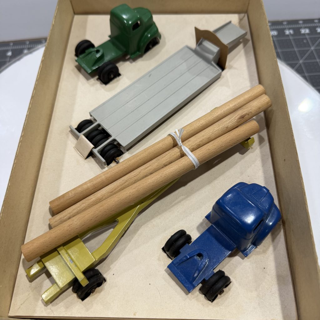 1950's Ralstoy Interchangeable Tractor Trailer Set W/Original Box! NOS! view 5