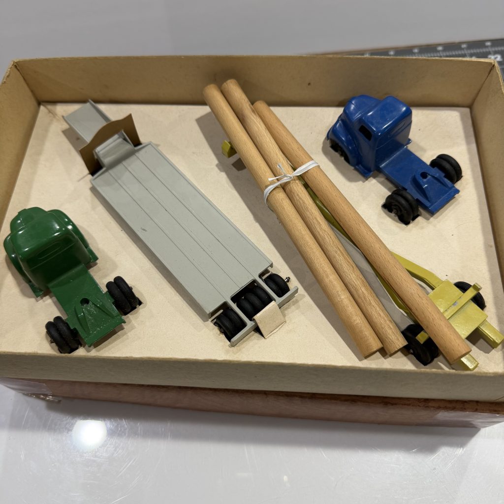 1950's Ralstoy Interchangeable Tractor Trailer Set W/Original Box! NOS! view 4