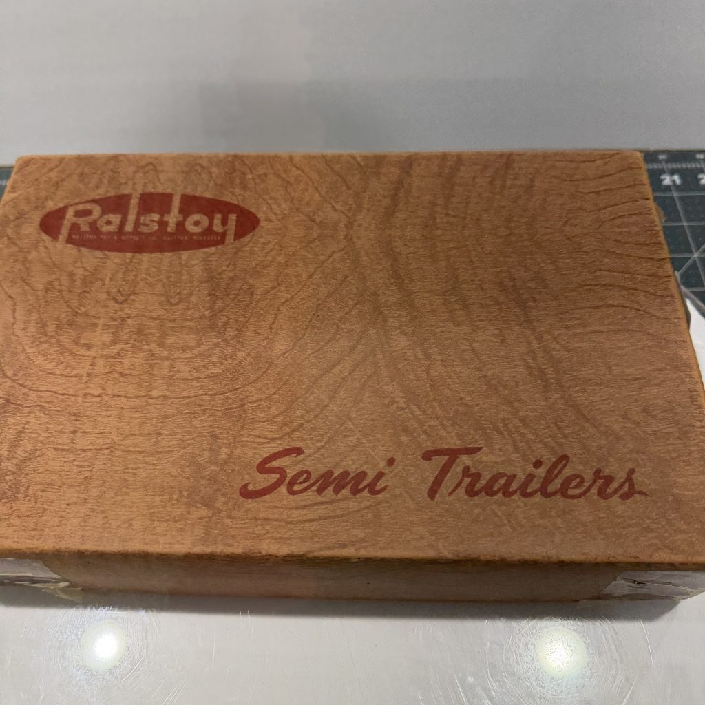 1950's Ralstoy Interchangeable Tractor Trailer Set W/Original Box! NOS! view 2