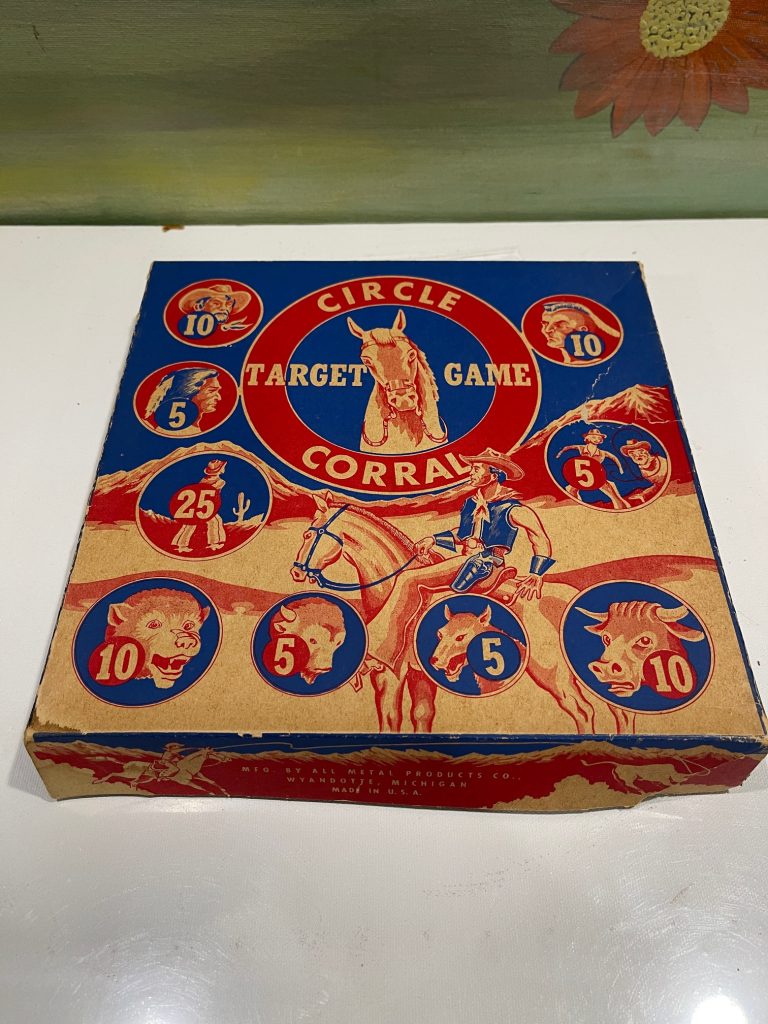 Vintage 1952 Wyandotte Circle Corral Target Shooting Game ! NOS! NIB! view 9