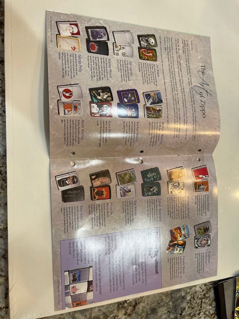 30 Zippo Advertising pieces of Literature: Catalogs, Pamphlets, & 2 ZIPPO Pennies view 10