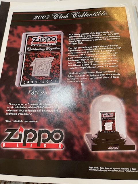 30 Zippo Advertising pieces of Literature: Catalogs, Pamphlets, & 2 ZIPPO Pennies view 18