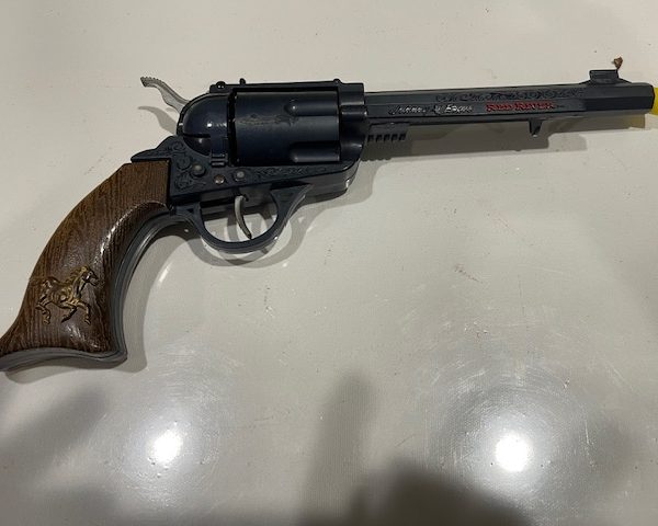 Rare Johnny Eagle Red River Topper Vintage Original Case & Toy Cap Revolver! ~ #8